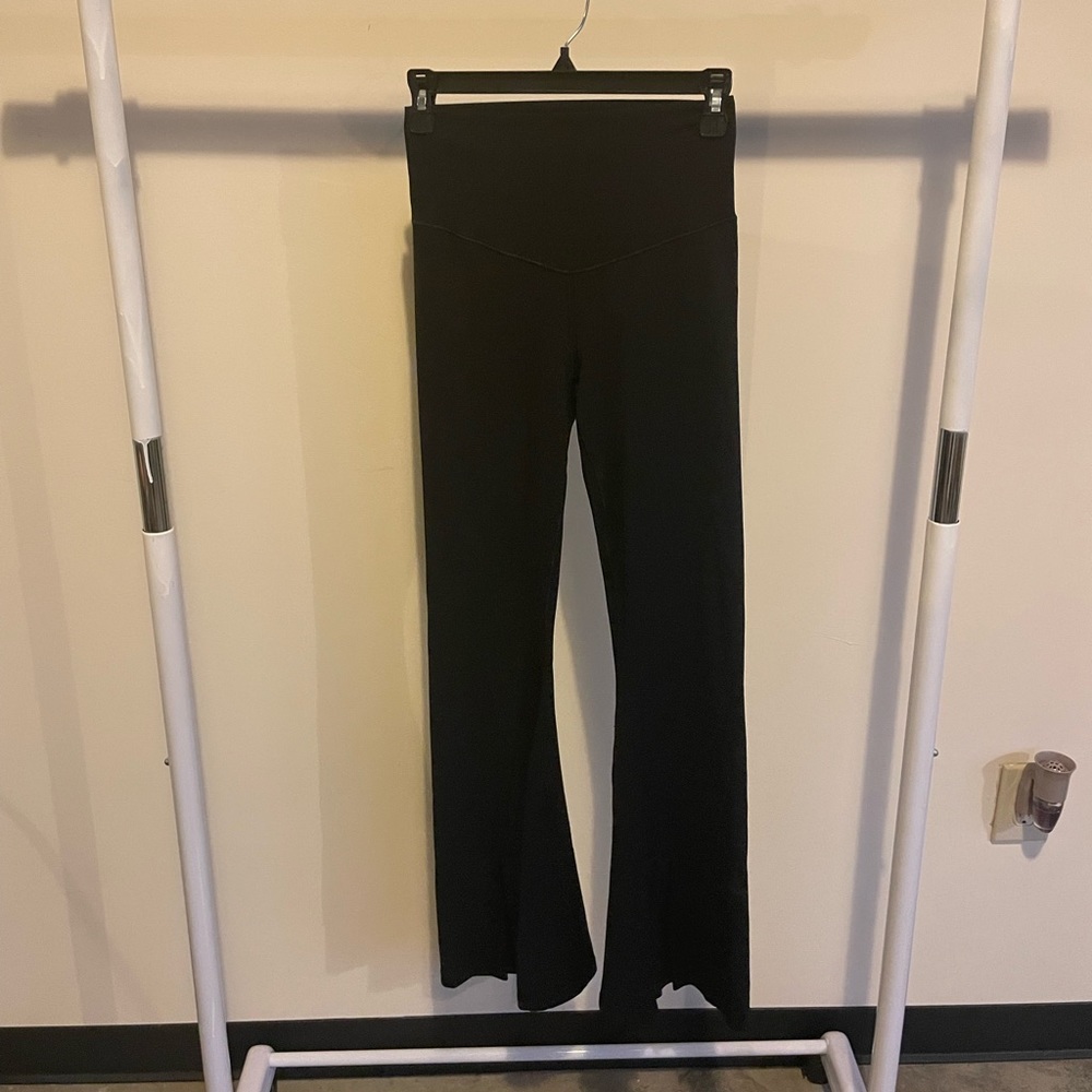 Aerie real me ankle slit flare leggings